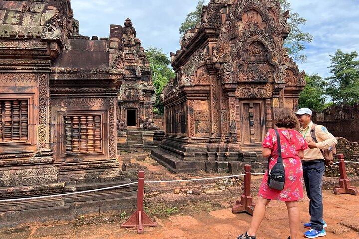 2 - Dia Angkor Wat e Banteay Srei com exploração rural