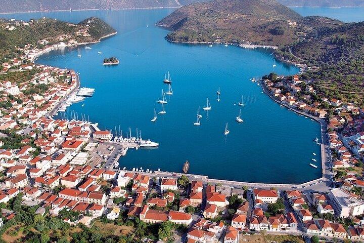 Itaca Crociera alla spiaggia di Gidaki e Vathy