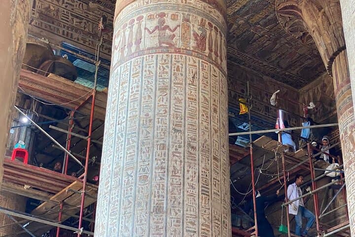 Guided tour-transfer Luxor to Aswan over Esna, Edfu and Kom Ombo