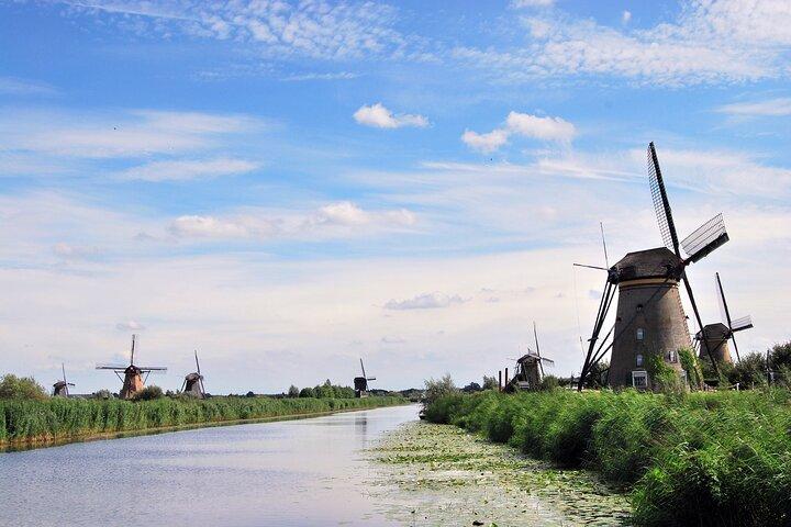 Visite privée à Kinderdijk et Delft / Leyde / La Haye / Gouda