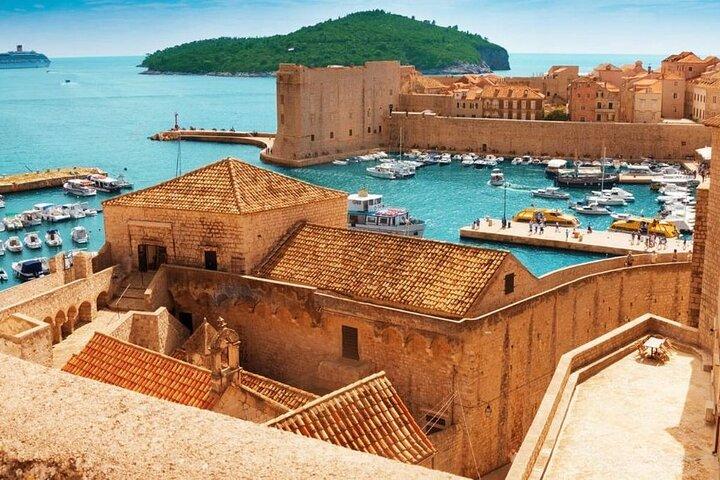 Panorama de Dubrovnik en voiture privée
