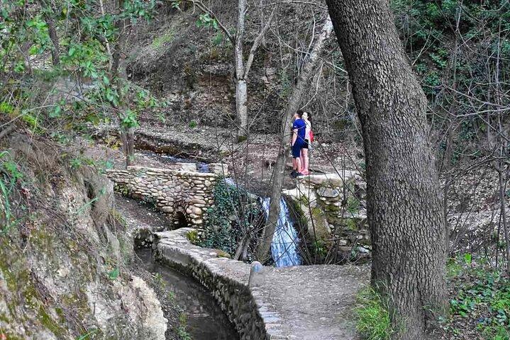 Randonnée dans le parc naturel aux abords de l'Alhambra