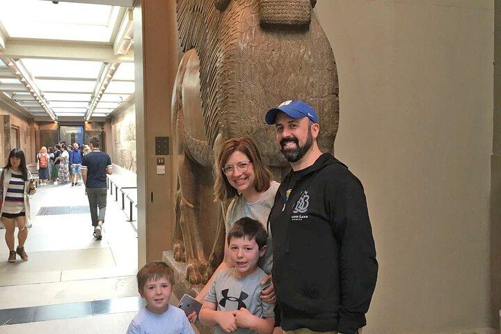 子供に優しい私立大英博物館のハイライトとコベント ガーデン ロンドンへの散歩