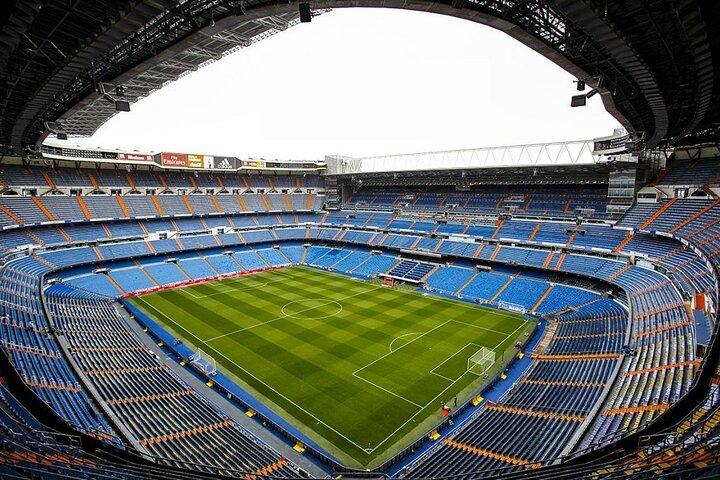 Boleto de entrada al estadio Santiago Bernabéu