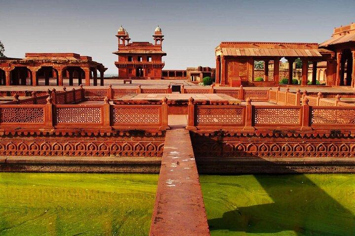 Jaipur : Taj Mahal - Agra Fort - Fatehpur Sikiri med frukost