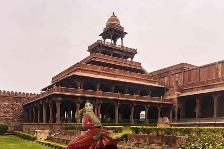 Jaipur : Taj Mahal - Agra Fort - Fatehpur Sikiri med frukost