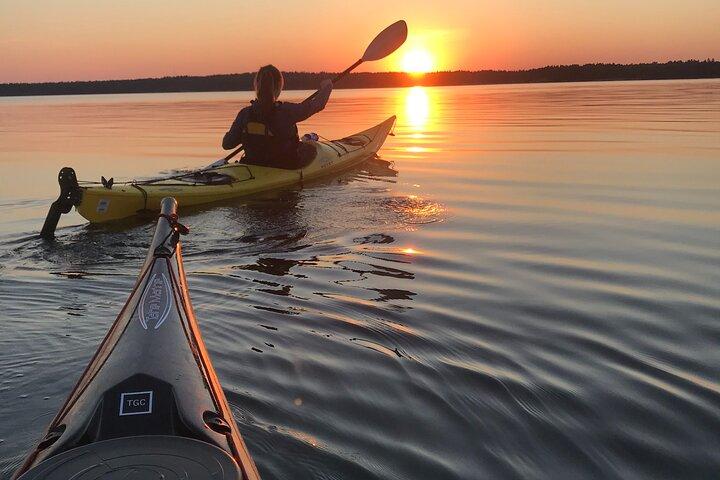 Kayaking no Arquipélago de Estocolmo - micro grupo