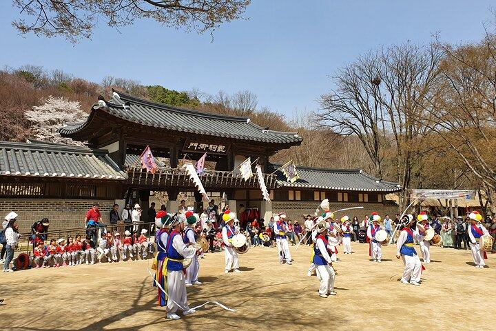 ソウル発韓国語民俗村半日プライベートツアー