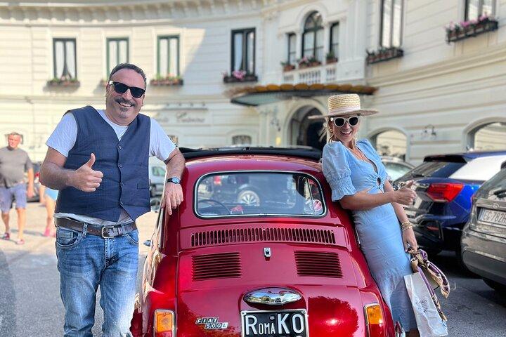 Private Amalfi Coast Vintage Fiat 500 Tour: Positano to Amalfi