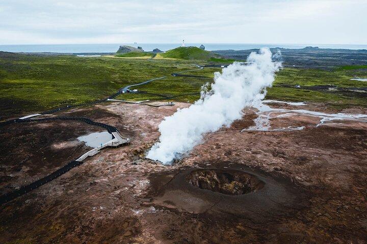 Reykjanes Explorer: Trasferimento in aeroporto con Sightseeing Adventure