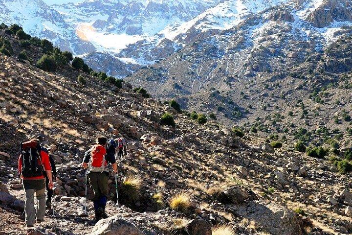 Climb Mount Toubkal Dinner In Agafay Desert