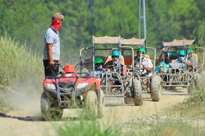 Rafting 3 em 1, Passeio de Buggy/Quad e Tirolesa com Almoço