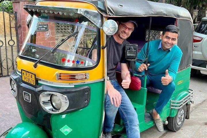 Jaipur Tuk tuk tour Autista di lingua inglese