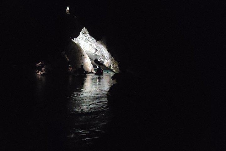 Full day, 7 Miles Cave Kayaking adventure in Belize