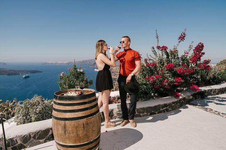 Degustação de vinhos de 3 horas em Santorini