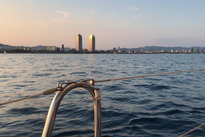 Guidad privat båttur i Barcelona Spanien