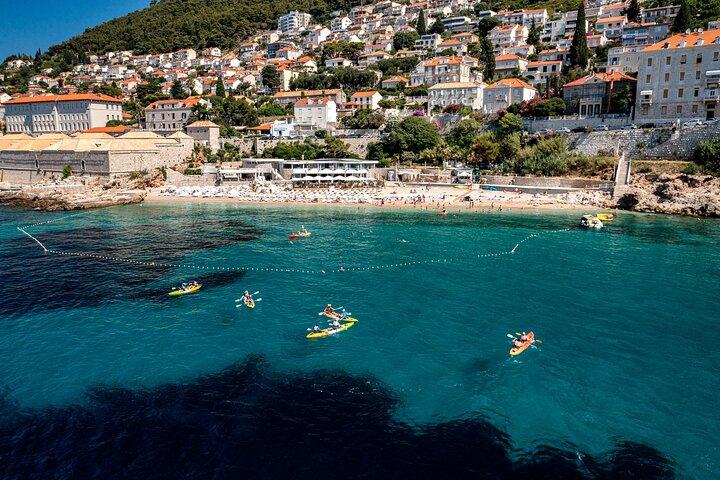 Dubrovnik Kayak Rental on Banje Beach