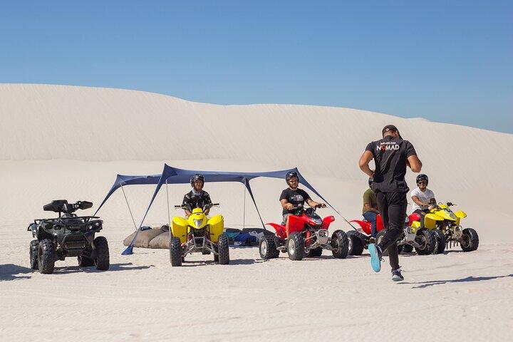 Quadfietservaring op de Atlantis-duinen