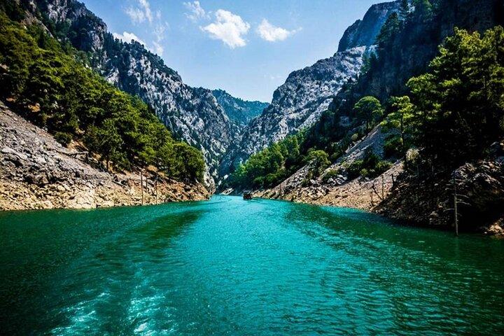 Excursión de día completo en jeep cabrio al Cañón Verde desde Side y Manavgat