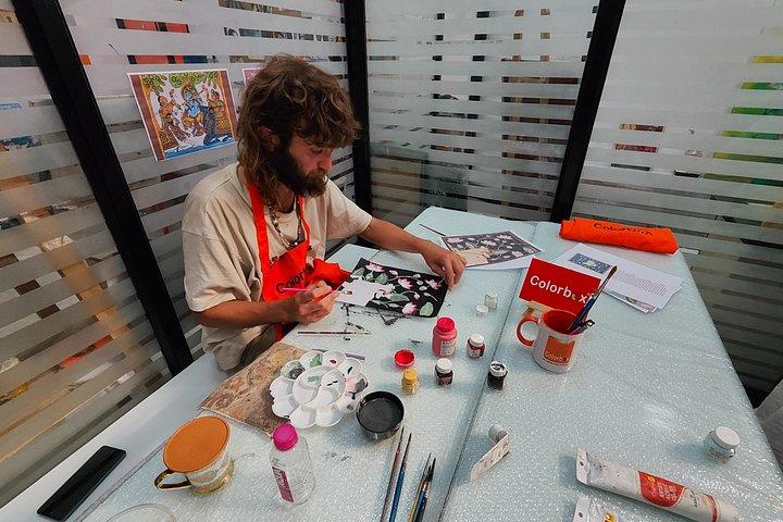 Pichwai 絵画の作り方を学ぶ