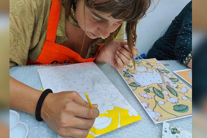 Pichwai 絵画の作り方を学ぶ