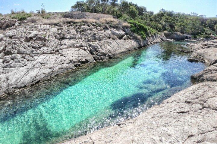 4 timers opdagelse, snorkling, naturlig jacuzzi, pirathule