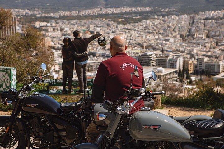 VIP 90" privat sidevognstur til Athens Akropolis og Lycabetus