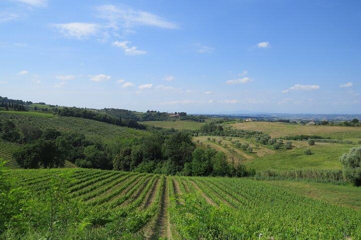 Chianti Hills: Begeleide e-Vespa Tour + Lunch in Greve