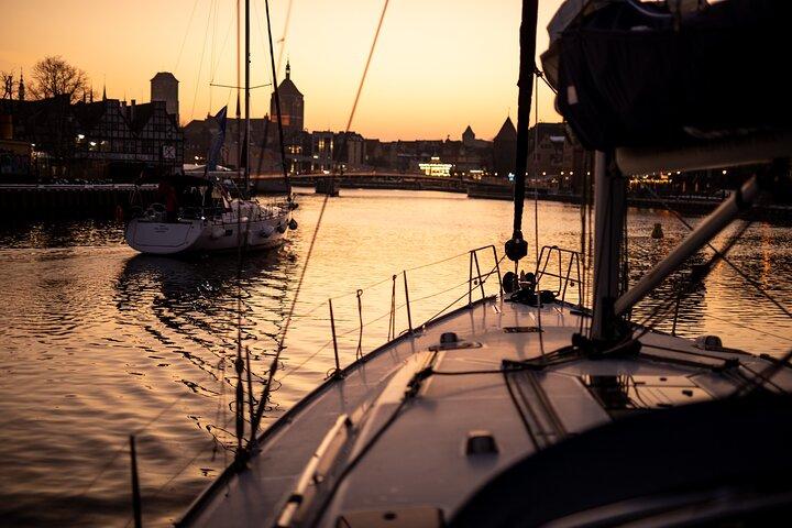 Gdansk Sunset Cruise med velkomstdrink