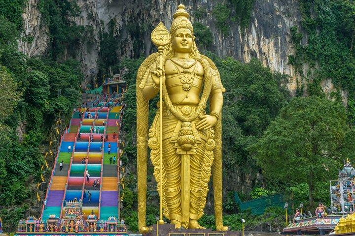 Tour privato della Moschea Blu e delle Grotte di Batu da Kuala Lumpur