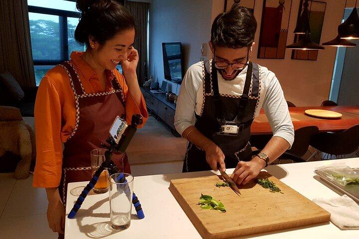 半日の伝統的チュニジア料理チュニスの料理教室