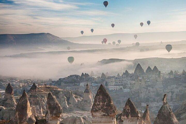 Cappadocia Hot Air Balloon Ride at Sunrise: Göreme Fairy Chimneys