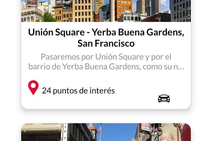 APP Self-guided routes West Coast with audio guide