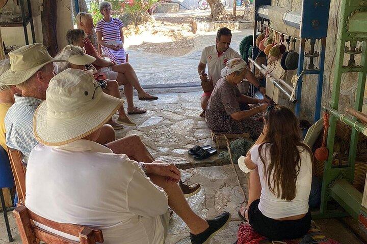 Tissage de tapis turc et expérience de village à Bodrum