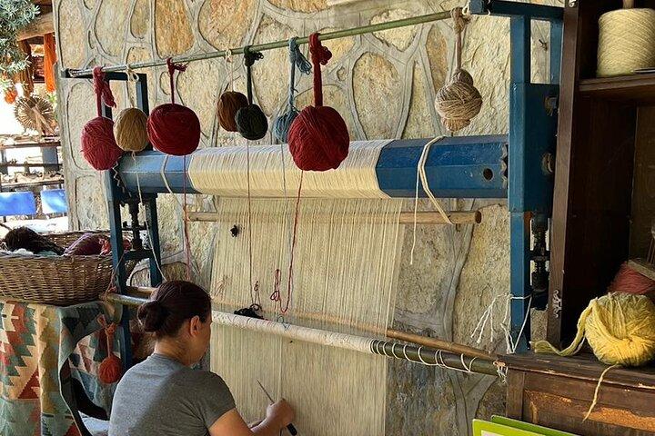 Turkisk mattvävning & byupplevelse i Bodrum