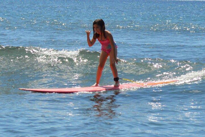 Cours privé de surf au coucher du soleil à Kihei