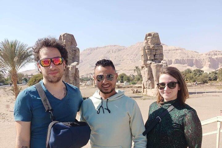 Bezoek Vallei der Koningen, Hatshepsut-tempel en Collosi van Memnon