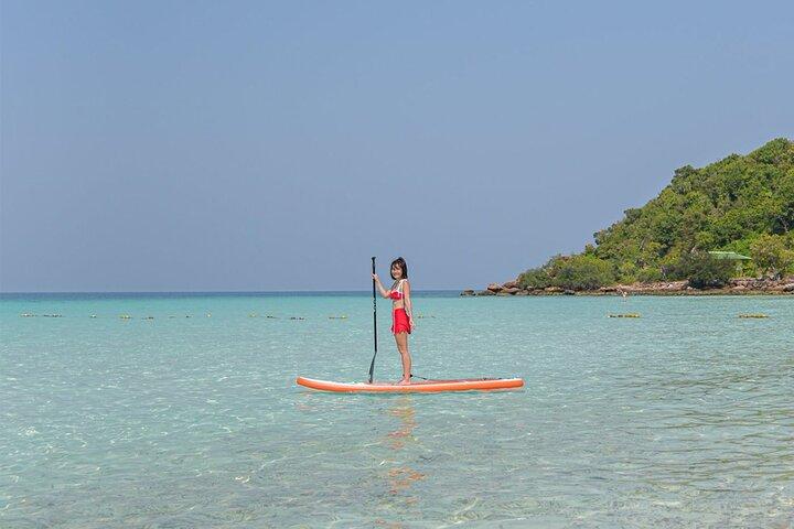 Pattaya-eilandtrip met dronefoto per speedboot