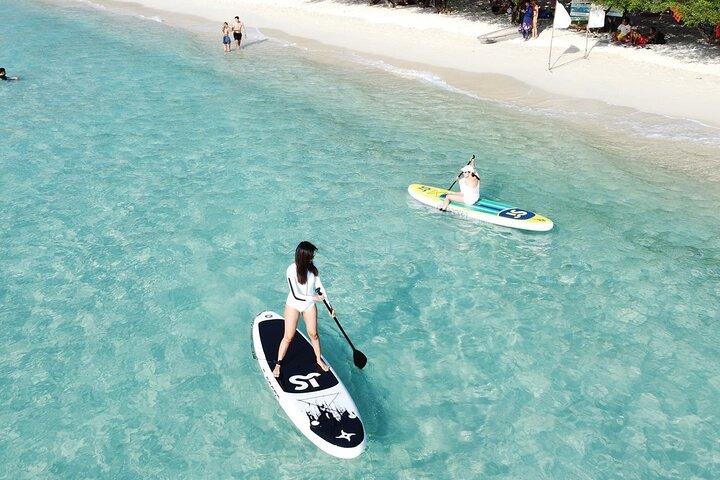 Pattaya-eilandtrip met dronefoto per speedboot