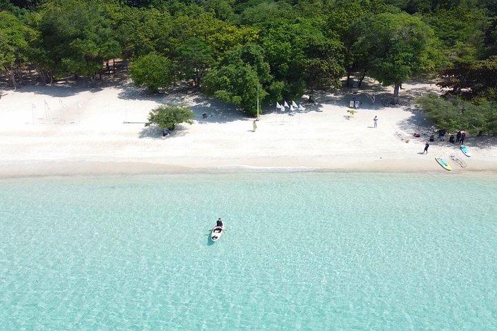 ドローンで行くパタヤ島旅行 写真提供：スピードボート