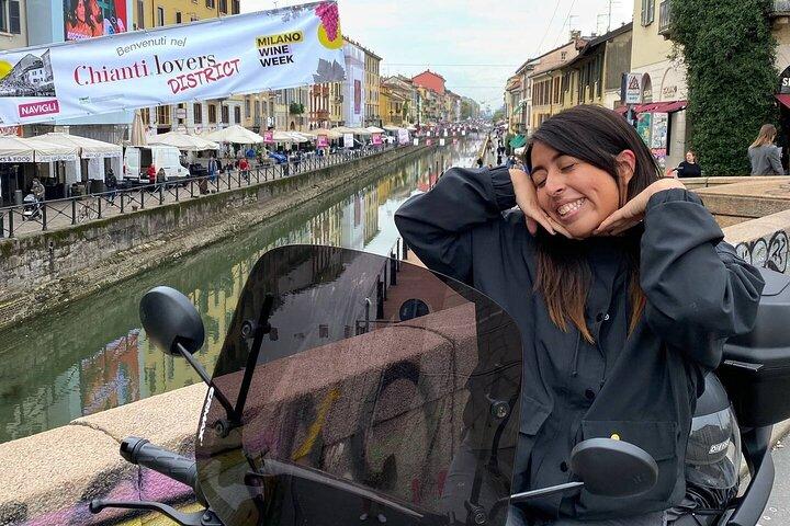 Visite guidée privée de Milan en scooter électrique (1h30)
