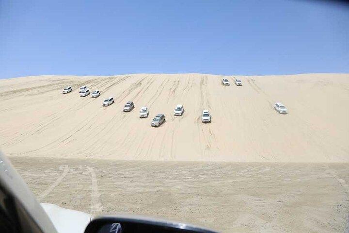 Privéwoestijnsafari van een halve dag in Doha