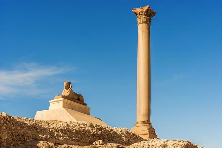 Full-Day Alexandria private Guided Tour from Cairo with Lunch