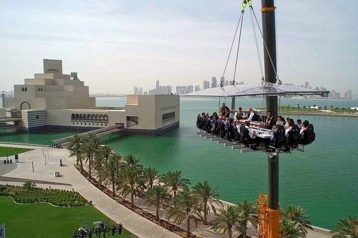 Dubai Dinner in the Sky Erlebnis mit optionalem Transport