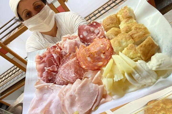 フィレンツェの食とワインのウォーキング ツアー - プライベート