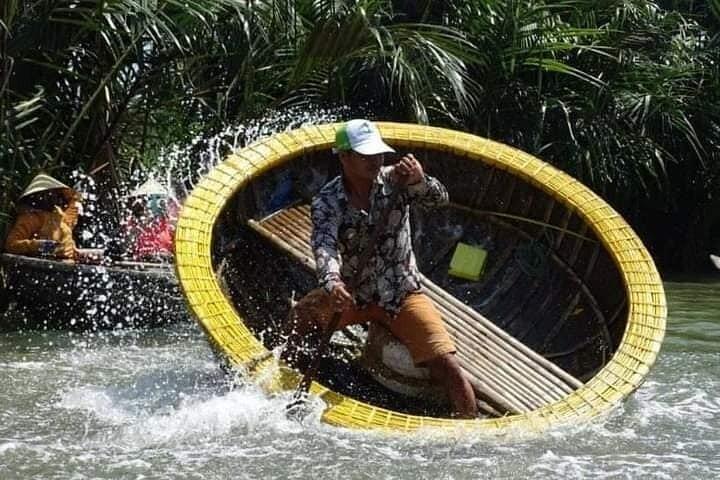 Hoi An Wet Rice Farming Tour Private Round Boat Fishing & Lunch