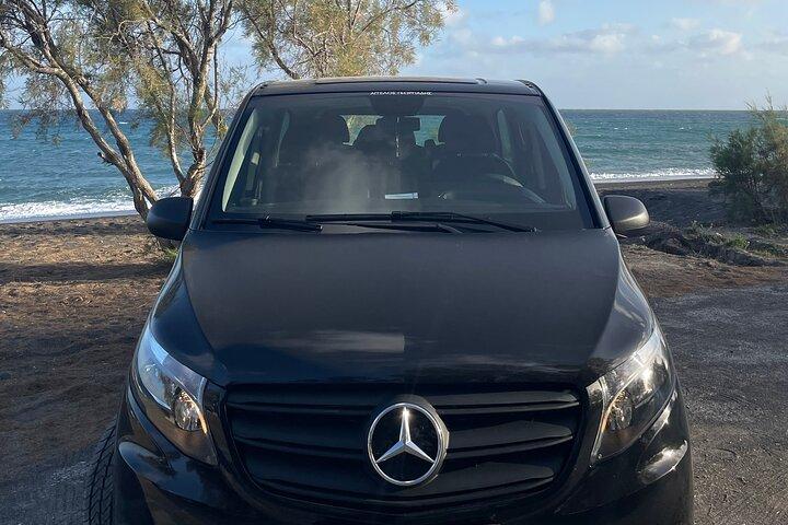 Santorin Privattransfers : Vom oder zum Flughafen/Hafen oder Hotel