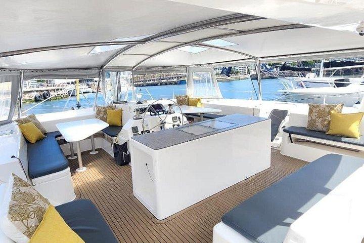 Cruzeiro de catamarã na Cidade do Cabo