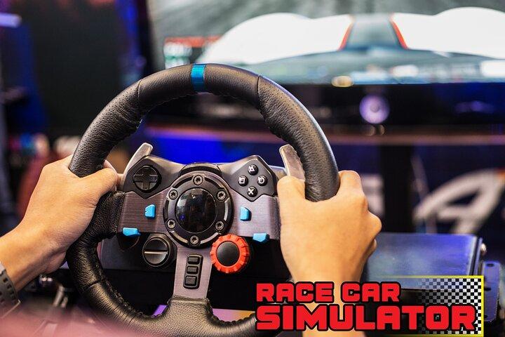 Privé raceauto-rijsimulator in Thrillzone Queenstown
