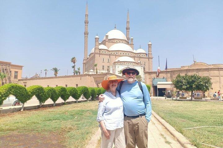 Tour privato di un giorno al Cairo islamico e cristiano e alla moschea di alabastro